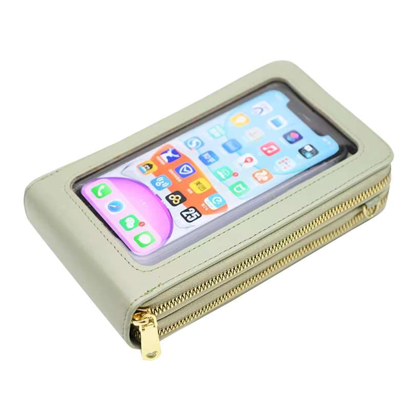 多機能スマホ収納ポシェット