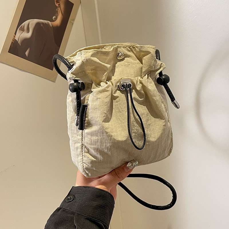 シンプル巾着 ミニポシェット