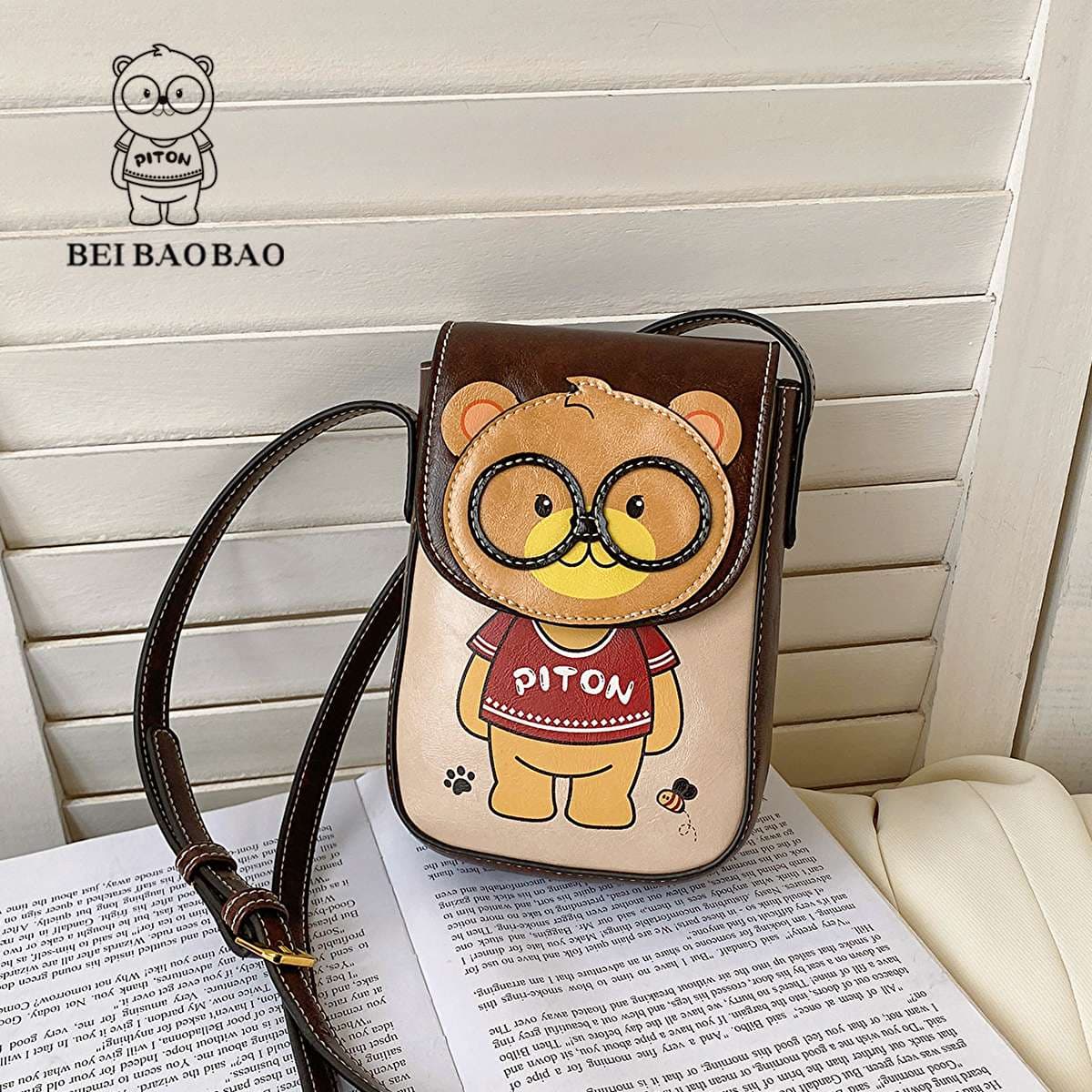 ポシェット　動物キャラクターポシェット