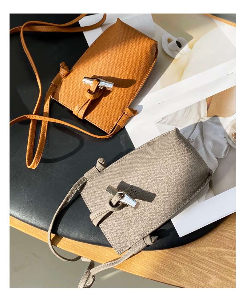 ミニマル バケツ型 ポシェット