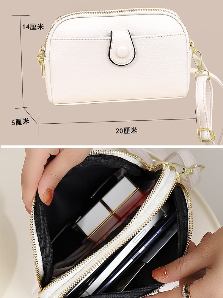 ポシェット 上品シンプル 万能ミニショルダーバッグ