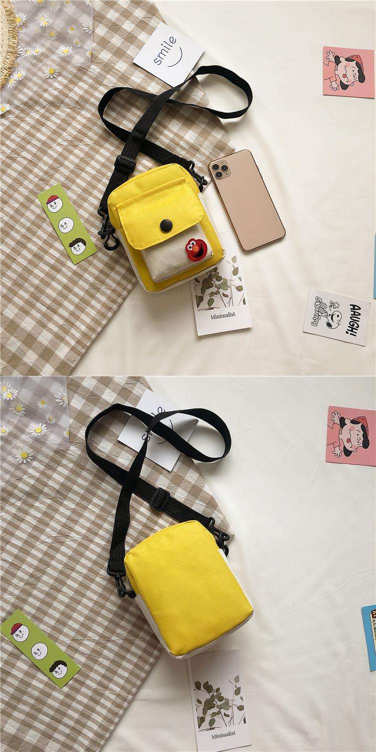ポシェット　かわいいキャラクター付きミニポシェット