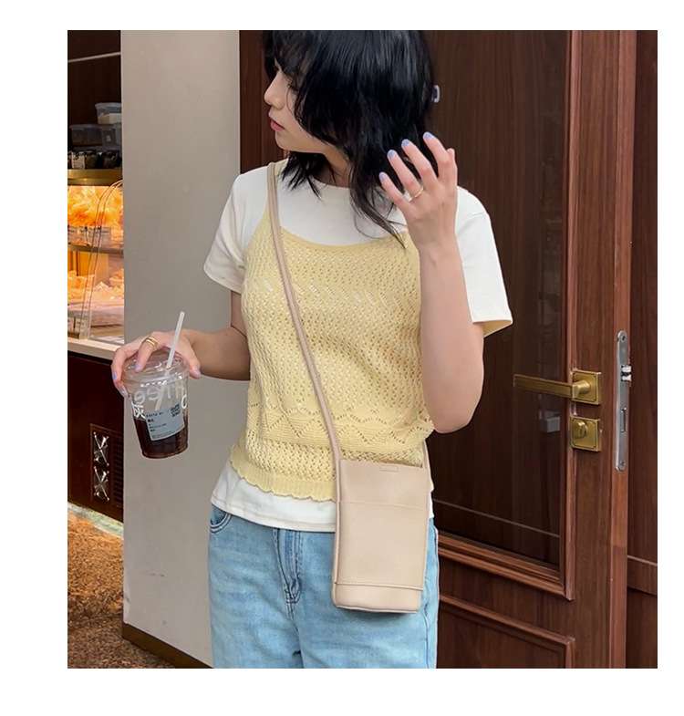 ポシェット　ミニマリストのお出かけポシェット