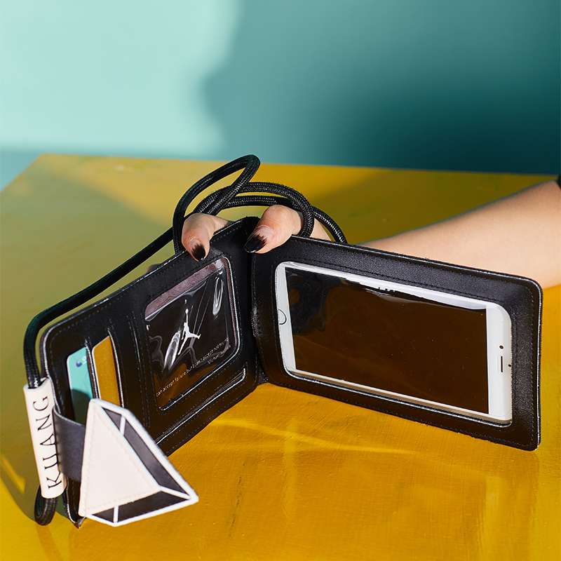 クロスデザイン スマホポシェット