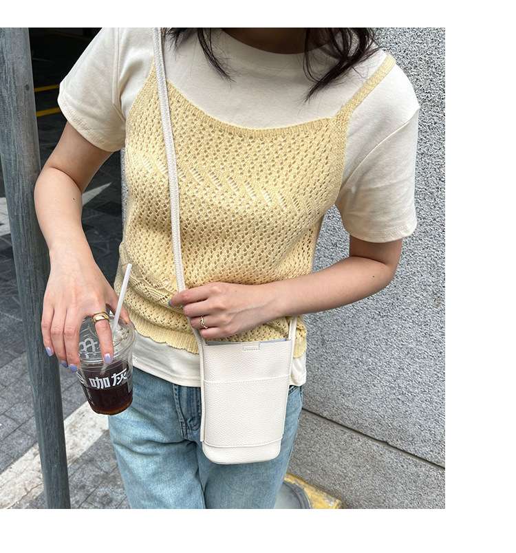 ポシェット　ミニマリストのお出かけポシェット