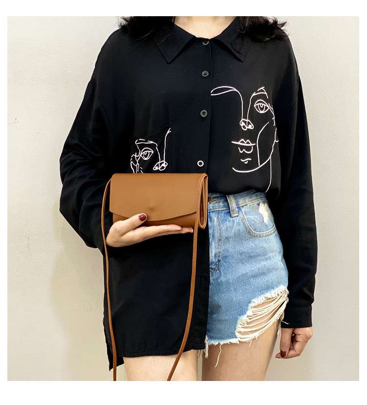 ポシェット　長方形フォルムポシェット