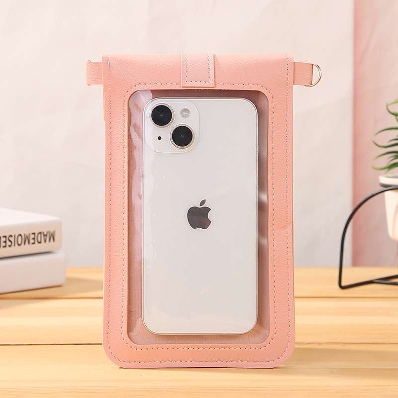 ポシェット　クリアケース付き スマホポシェット