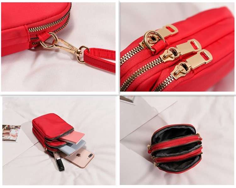コンパクトマルチポケットポシェット