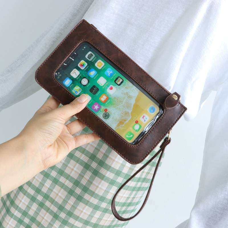 スマートフォン対応 多機能ポシェット