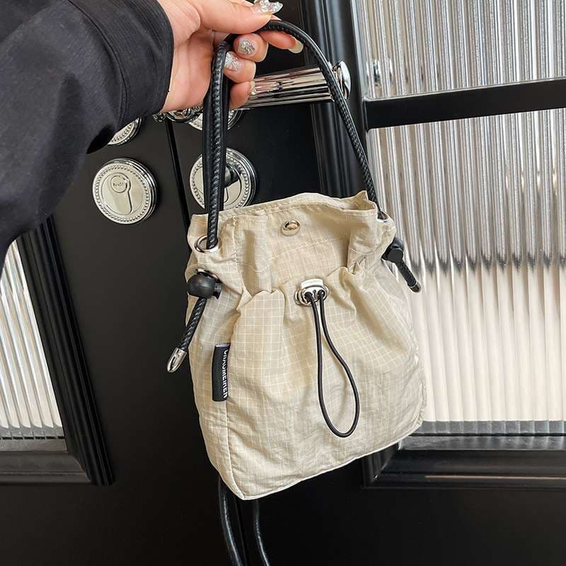 シンプル巾着 ミニポシェット