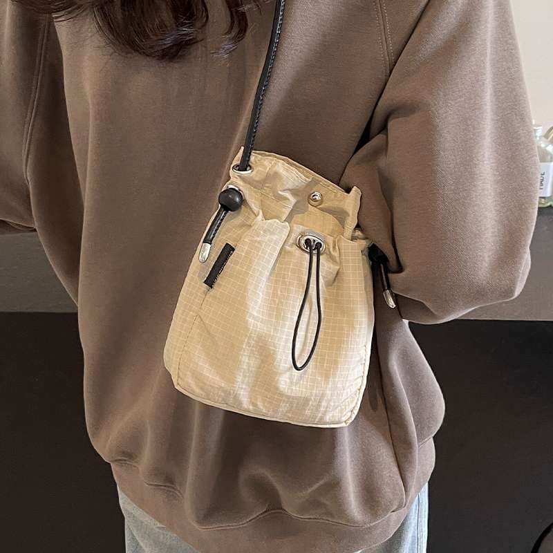 シンプル巾着 ミニポシェット