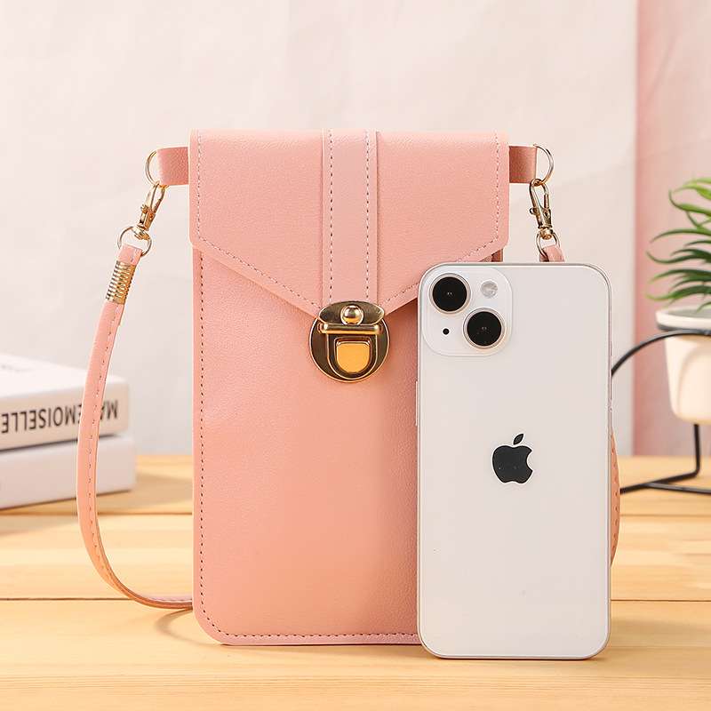 ポシェット　クリアケース付き スマホポシェット