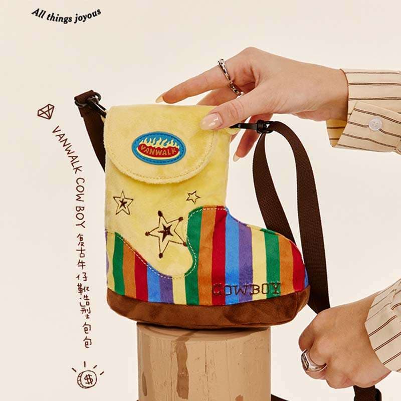 カウボーイ風ミニポシェット