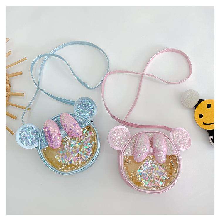 きらきらネズミ型ポシェット