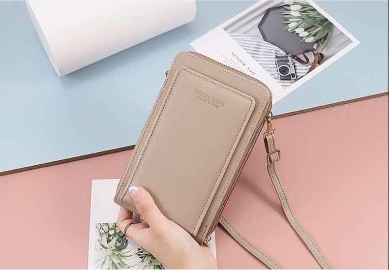 多機能スマホ収納ポシェット