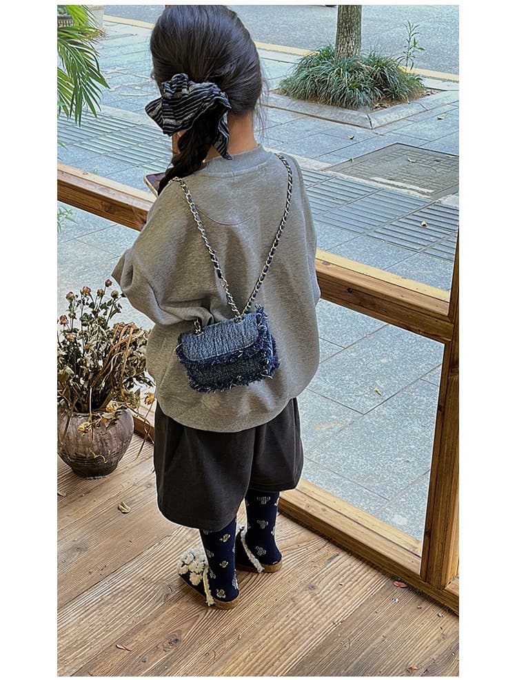 ポシェット 子ども用フリンジ装飾ミニポシェット